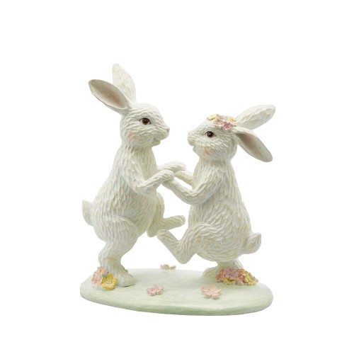 Пасхальный декор EDG Танцующие кролики В25