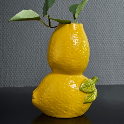 Ваза керамическая ZELENA Два Лимона В15
