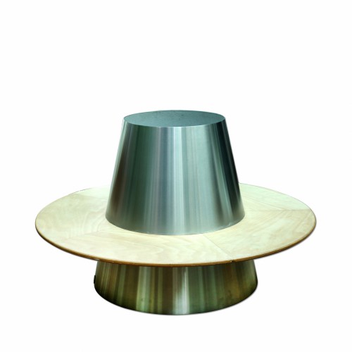 Круглая скамейка ZELENA Сатурнус-1 155х100
