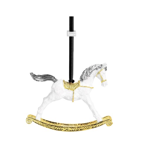Елочная игрушка Michael Aram Ornaments Конь-качалка