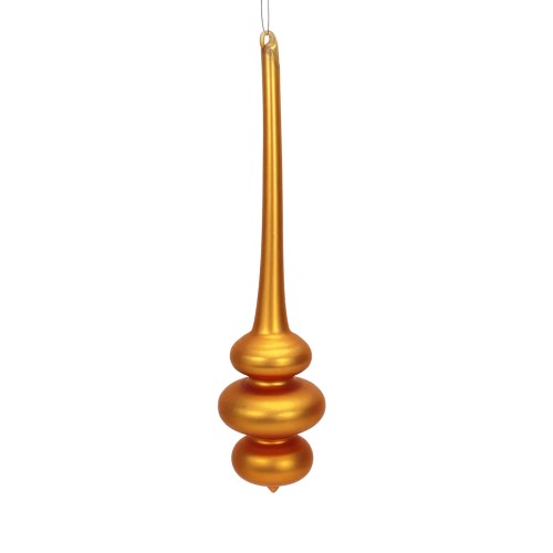 Ялинкова іграшка ZELENA Бурулька золота В28