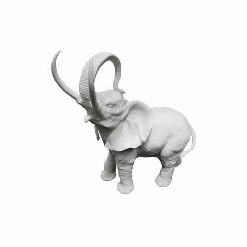 Фарфоровая статуэтка Villari Слон белый В55