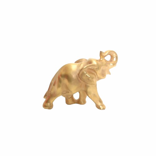 Порцелянова статуетка Villari Слон золотий В7
