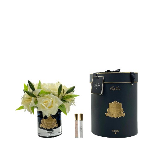 Аромадифузор Cote Noire Luxury Grand Троянди з ліліями шампань золото