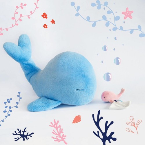 М'яка іграшка Блакитний кит Doudou Д80