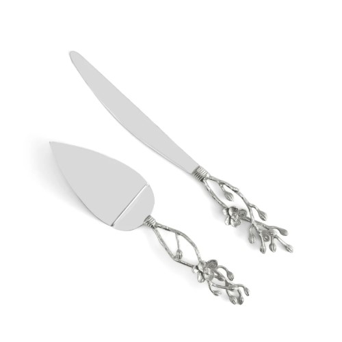 Лопатка и нож для торта Michael Aram White Orchid