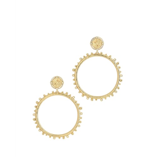 Сережки Anabel Aram Coin золоті