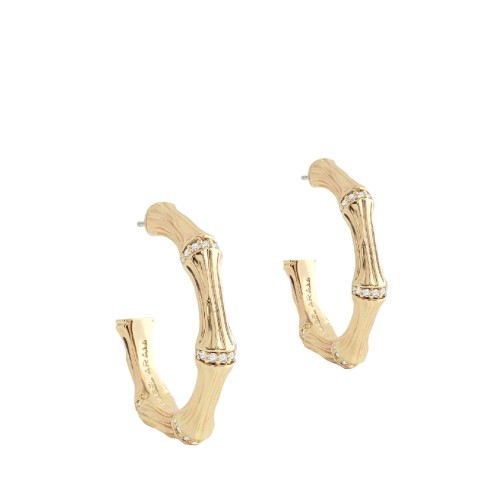 Сережки Anabel Aram Bamboo Medium золоті