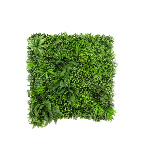 Зеленая стена ZELENA Искусственные растения Лесная стена 100x100x10