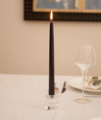 Французька свічка Myjoliecandle Flambeaux 2,2х29 чорна