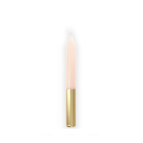 Французька свічка Myjoliecandle BG 2,2х20 бежево-золота