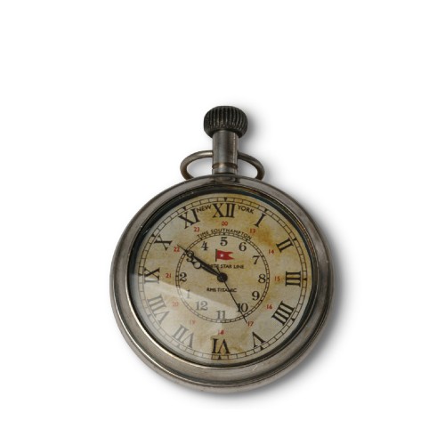 Часы карманные Authentic Models The Eye of Time Савой серебряные Д5