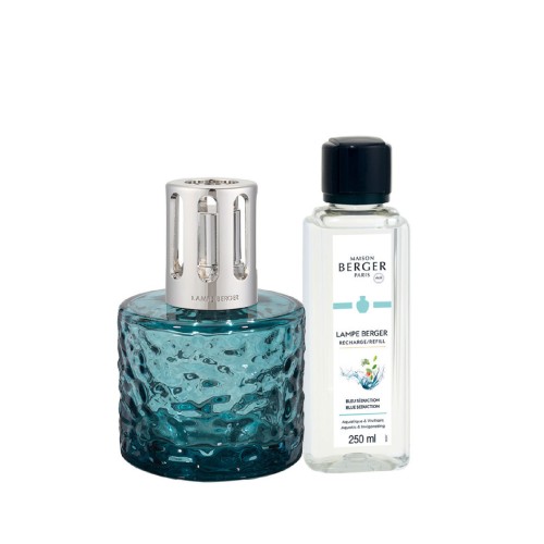 Ароманабор Maison Berger Лампа Берже и рефил Mirage Blue seduction 250мл голубой