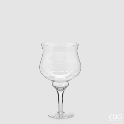 Ваза стеклянная EDG Бокал Тюльпан В40