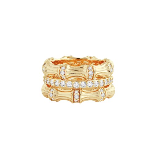 Каблучка Anabel Aram Bamboo Stack