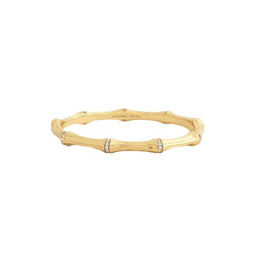 Браслет Anabel Aram Bamboo Hinged золотий