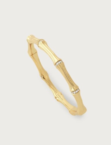 Браслет Anabel Aram Bamboo Hinged золотий