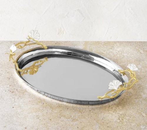 Піднос в ванну Michael Aram Butterfly Ginkgo Gold 38х25