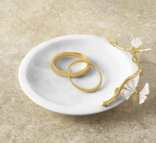 Поднос для мелочей Butterfly Ginkgo Gold Д22