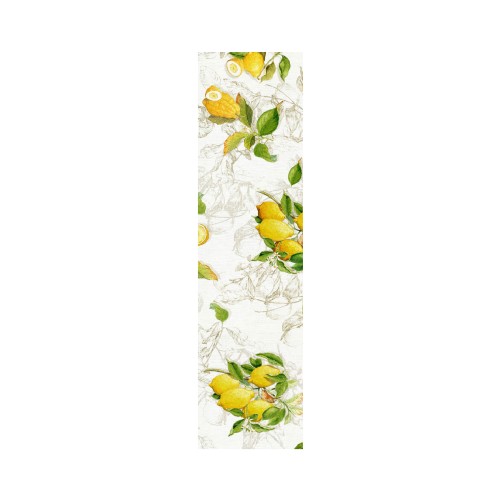 Раннер Tessitura Toscana лляний Limoncello 170х45