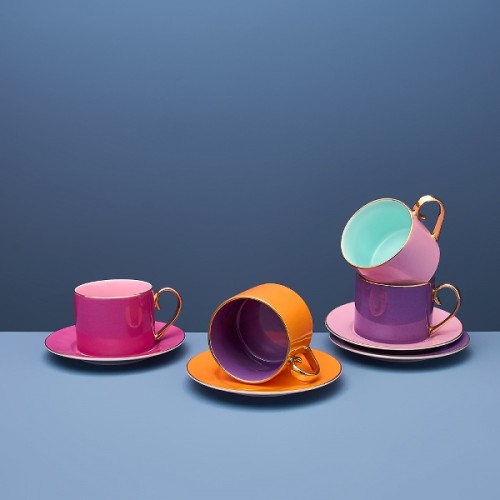 Чашки с блюдцем Werner Voss Fancy х4