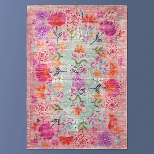 Етно килим ZELENA Fiore 160х230
