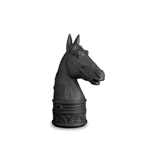 Книгодержатель Символ года L'Objet Horse черный х1