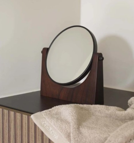 Зеркало Aquanova Ebony Pecan подвійне Д18