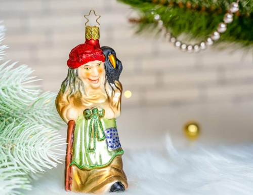Елочная игрушка Inge Glas Герои сказок Ведьма В14