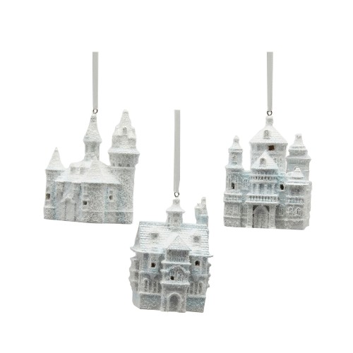 Елочная игрушка EDG Замок LED В11 а3