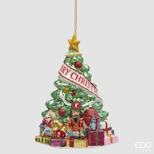 Музична скринька EDG Різдвяна ялинка з подарунками В17