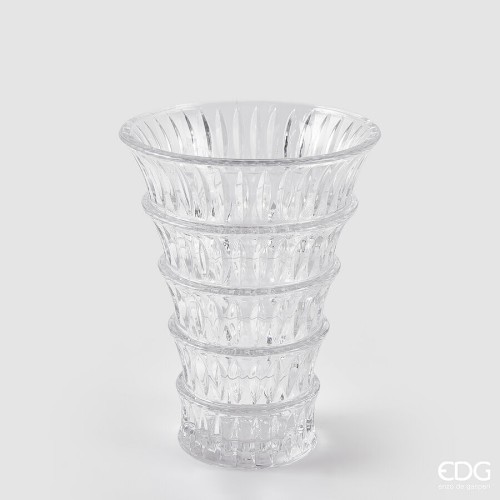 Ваза скляна EDG Strati В23
