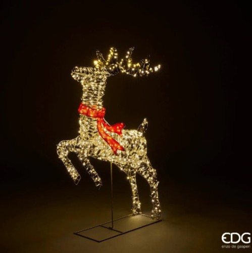 Светящаяся фигура EDG Олень бегущий 720MICROLED В93