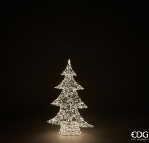 Светящаяся фигура EDG Елка с жемчужинами 500MICROLED В80