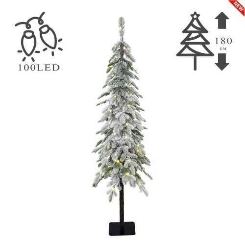 Штучна ялинка ZELENA Колвуд засніжена 100LED В180