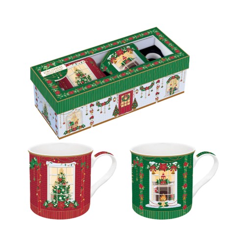Набор кружек Easy Life Festive Avenue 300мл х2