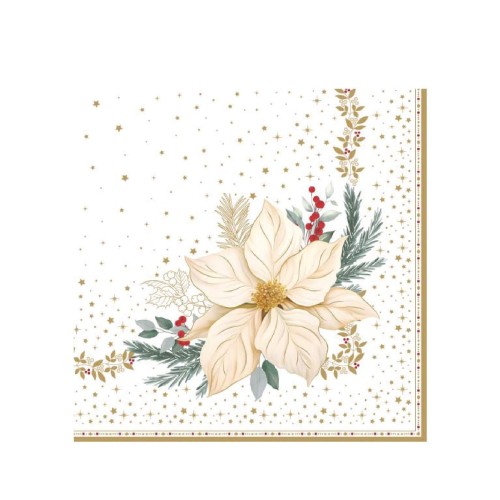 Серветки Easy Life White Elegance (Біла елегантність) 33х33