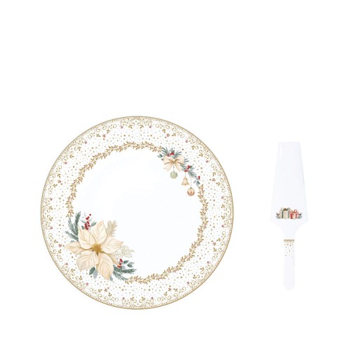 Підставка для торта і лопатка Easy Life White Elegance Д32