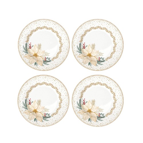 Набір тарілок Easy Life White Elegance Д19 х4