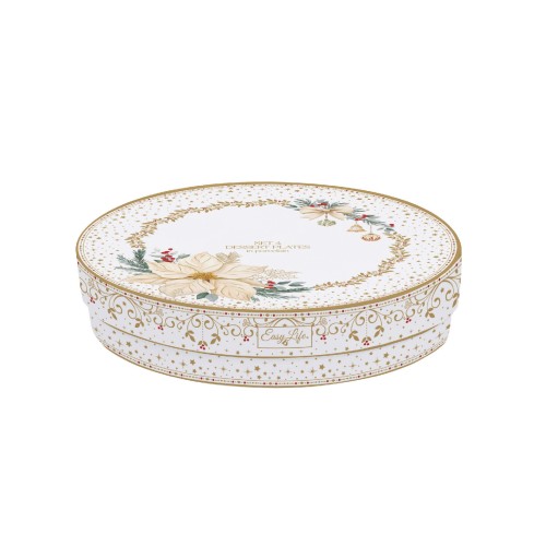 Набір тарілок Easy Life White Elegance Д19 х4