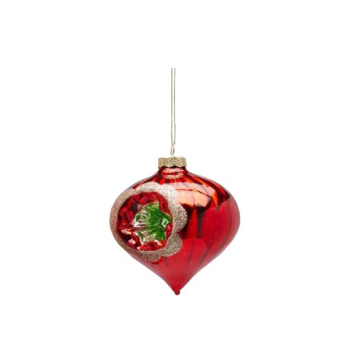 Елочная игрушка EDG Винтаж флерон В15