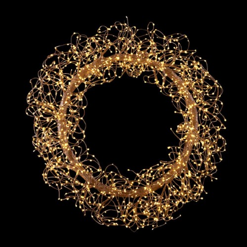 Новогодний венок EDG 1800MICROLED Д75