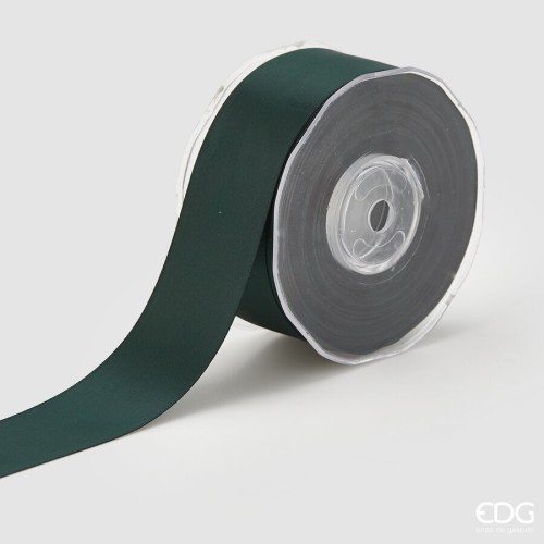 Декоративная лента EDG темно-зеленая 40мм 20м