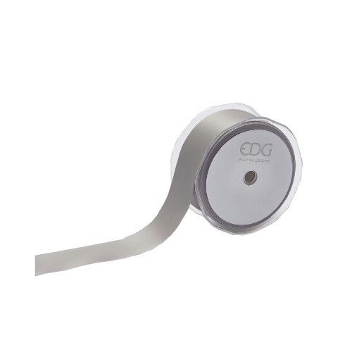 Декоративная лента EDG серая 40мм 20м