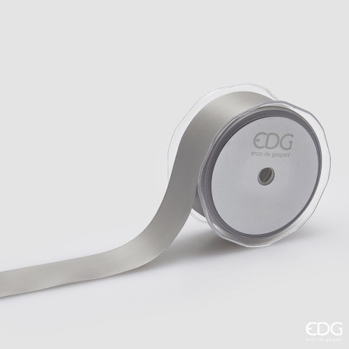 Декоративная лента EDG серая 40мм 20м