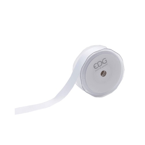 Декоративная лента EDG белая 25мм 20м