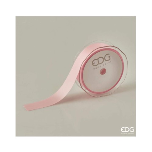 Декоративная лента EDG светло-розовая 25мм 20м