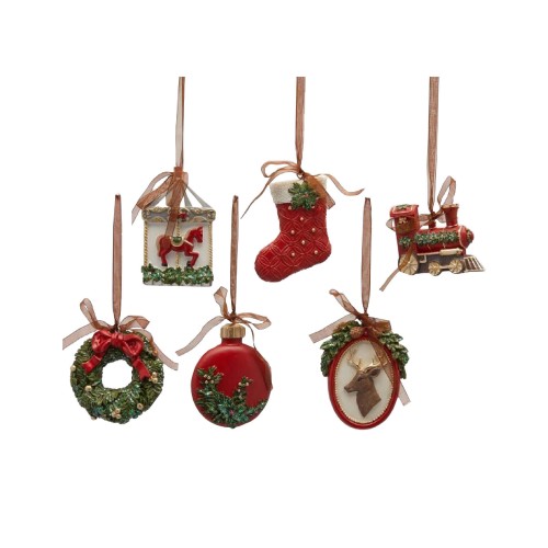 Елочная игрушка EDG Рождество В9 а6