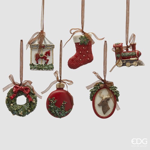 Елочная игрушка EDG Рождество В9 а6