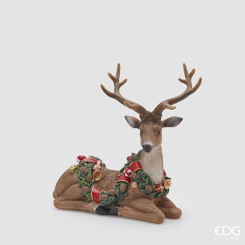 Новорічна статуетка EDG Олень В26